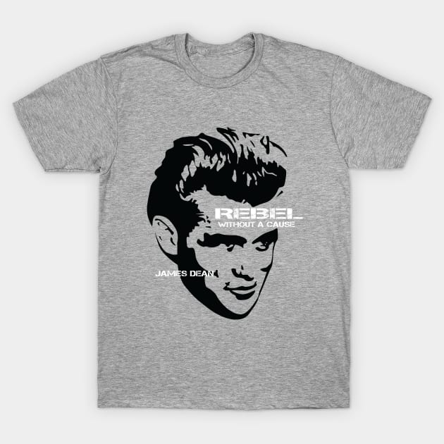 Rebel Without A Cause - Alternative Movie Poster T-Shirt by MoviePosterBoy